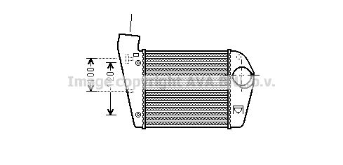 AVA QUALITY COOLING Kompressoriõhu radiaator AI4308